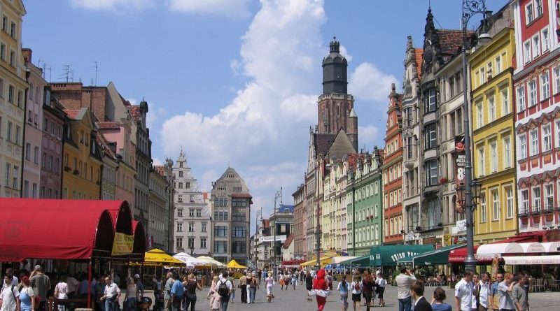 Rynek, Wroclaw, Polsko