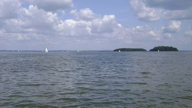 Jezero Śniardwy, Mazury, Polsko
